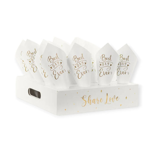 Picture of CONFETTI CONE STAND & 16 CONES